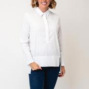 d.e.c.k By Decollage Half Black Shirt, White