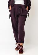 d.e.c.k By Decollage Wide Leg Joggers, Purple image