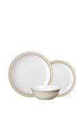 Denby Linen 12 Piece Tableware Set, Linen image