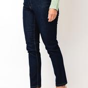MAC Melanie Straight Leg Jeans, Dark Blue image