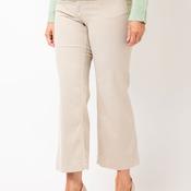 MAC Dream Wide Cropped Jeans, Beige image