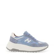 Drilleys Ninety-Two Chunky Retro Trainers, Denim Blue image