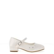 Dubarry Vicky Satin Communion Shoe, White image