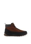 Ecco Men’s Byway 2.0 Nubuck Ankle Boots, Brown &amp; Black image