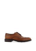 Ecco Men’s Metropole Prage Brogue Shoes, Tan image