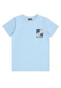 Ellesse Boys Riano Short Sleeve Tee, Light Blue image