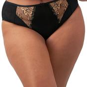 Elomi Teagan High Leg Brief, Black