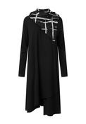 Elsewhere Barras Asymmetrical Cardigan, Black