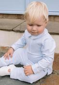Emile et Rose Boy Joshua Top and Trouser Set, Blue image