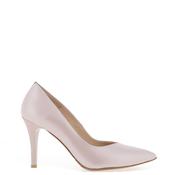Emis Shimmer Pointed Toe Stiletto Heels, Pearl Pink