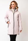 Etage Waterproof Rain Print Hooded Coat, Pink image