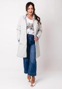 Etage Reversible Quilted Coat, Beige and Blue image