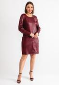 Eva Kayan Studded A-Line Dress, Wine in Donegal | GetLocal Ireland