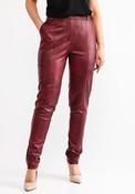 Eva Kayan Slim Leg Trousers, Wine image