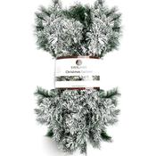 Kaemingk Everlands Frosted Christmas Garland