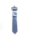 Fletcher’s Gallery Confetti Print Tie &amp; Pocket Square Set, Blue