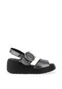 Fly London Digo Sling Back Platform Sandals, Graphite image