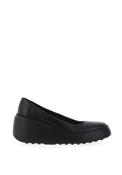 Fly London Wedge Heel Shoes, Black image