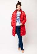 Frandsen Technical Down Padded Hooded Coat, Red image