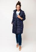 Frandsen Technical Down Padded Hooded Coat, Navy image