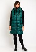 Frandsen Detachable Hood Quilted Gilet, Green image