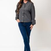 Fransa Zablazer Jersey Bomber Jacket, Grey image