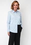 Fransa Basic Cotton-blend Shirt, Blue image