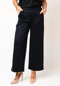 Fransa Zarina Stretch Wide Leg Trousers, Navy image