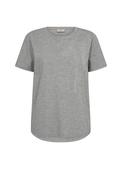 Freequent Fenjal Embellished Bow T Shirt, Grey image