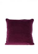 Fullshire Velvet Piped Cushion 43x43cm, Purple image