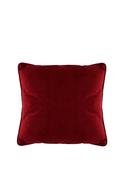Fullshire Velvet Piped Cushion 43x43cm, Red image
