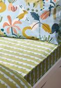Furn Little Dinos Polycotton Fitted Sheet image