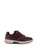 Gabor Rolling Soft Leather Panel Trainers, Wine image