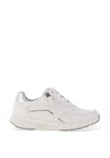 Gabor Rolling Soft Leather Side Zip Trainers, White image