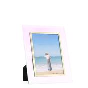 Galway Crystal Lustre Iridescent Glass Photo Frame, 4” X 6”
