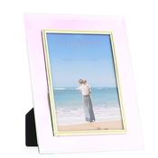 Galway Crystal Lustre Iridescent Glass Photo Frame, 8” X 10”