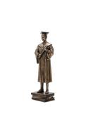 Genesis Male Graduate Sculpture, Bronze image