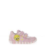 Geox Toddler Girl Lupidoo Looney Tunes Trainer, Pink image