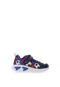Geox Boy Assister Football Light Up Trainer, Navy image