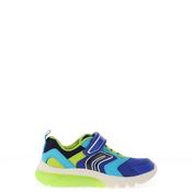 Geox Boy Ciberdron Light Up Trainer, Blue
