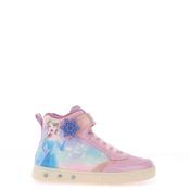 Geox Girls Skylin Character Hi Top Trainer, Pink image