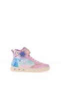 Geox Girls Skylin Character Hi Top Trainer, Pink image