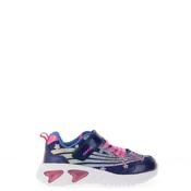 Geox Girls J56E9B Light Up Trainer, Navy image