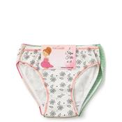 The Kids Studio Girls 3 Pack Brief, Multi image
