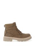 Gordon Jack Peach Fleece Lined Ankle Boots, Taupe image