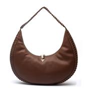 Guess Petra Hobo Large Shoulder Bag, Brown image