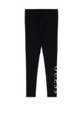 Guess Older Girl Glitter Logo Legging, Black image