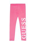 Guess Girls Elasticated Waist Legging, Pink image