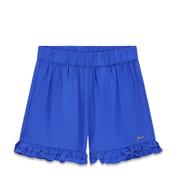Guess Older Girl Poplin Frill Short, Blue