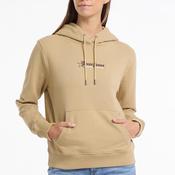 Guess Star Embroidered Logo Hoodie, Camel